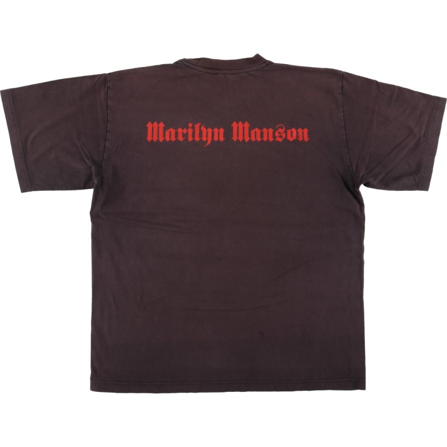 古着 MARILYN MANSON マリリンマンソン バンドTシャツ バンT