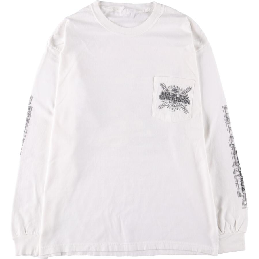 古着 00年代 ハーレーダビッドソン Harley-Davidson ロングTシャツ