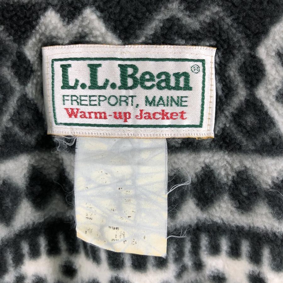美品❗️90s エルエルビーン　warm up jaket XL グレー　usa製 L.L.Bean（エルエルビーン） 古着 80~90年代 L.L.Bean Warm-up Jacket