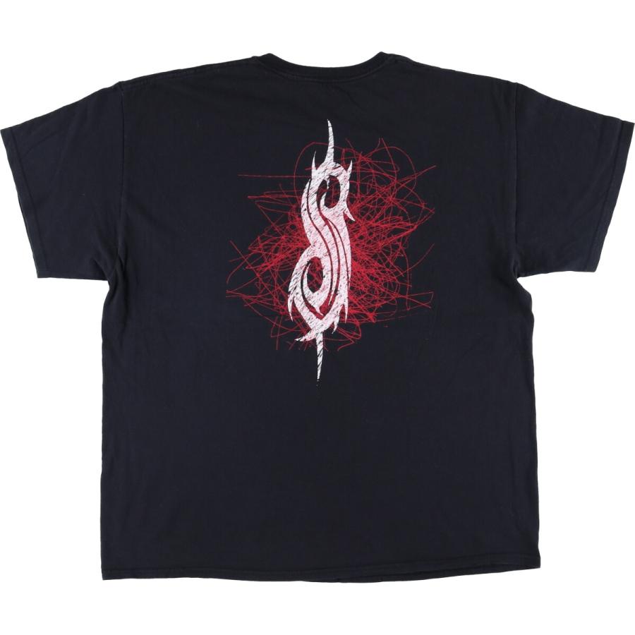 古着 Slipknot スリップノット バンドTシャツ バンT メンズXL相当