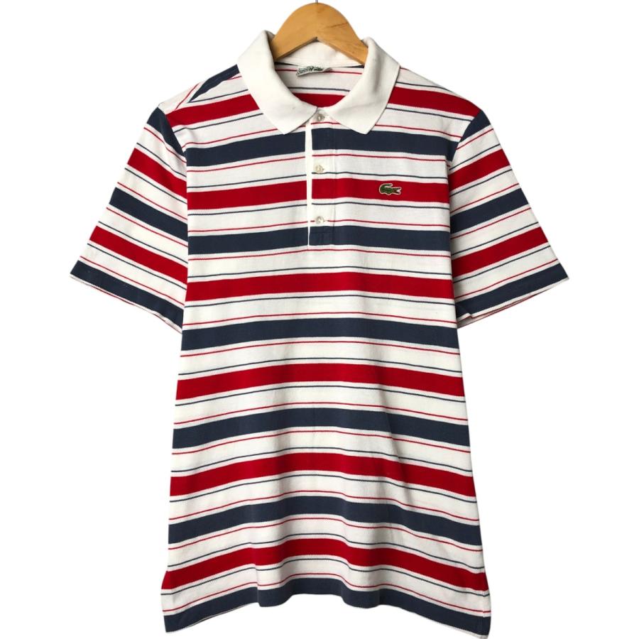 LACOSTE 古着 80年代 ラコステ CHEMISE フレンチラコステ マルチ