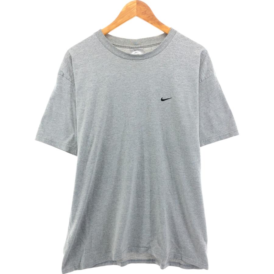 NIKE（ナイキ） 古着 00年代 ロゴ刺繍 ワンポイントロゴTシャツ メンズ