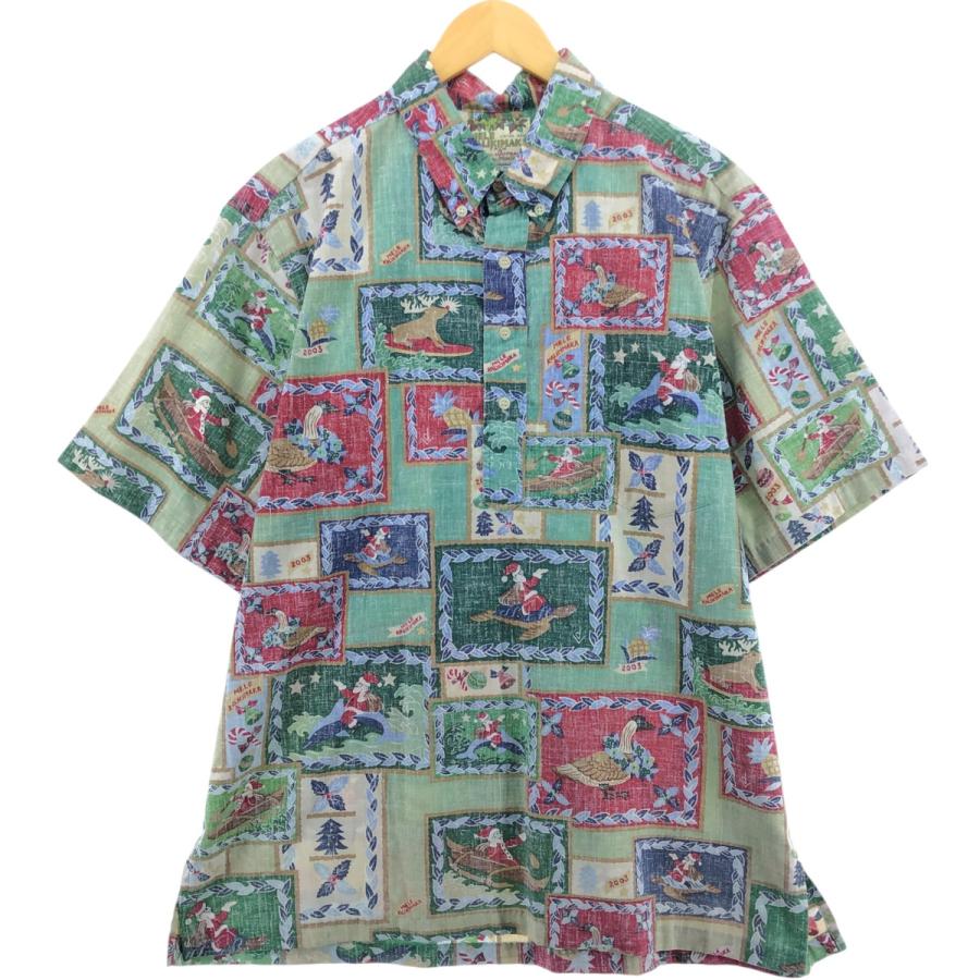 reyn spooner（レインスプーナー） 古着 90年代 クリスマス限定モデル 