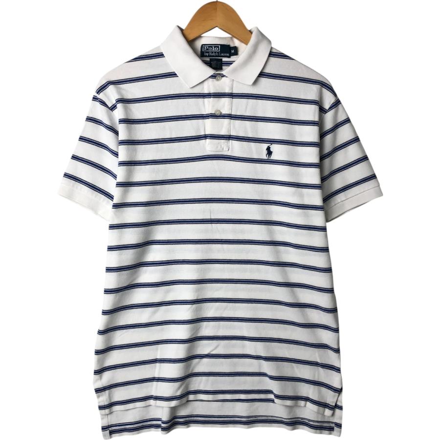 古着 ラルフローレン Ralph Lauren POLO by ボーダー柄 半袖