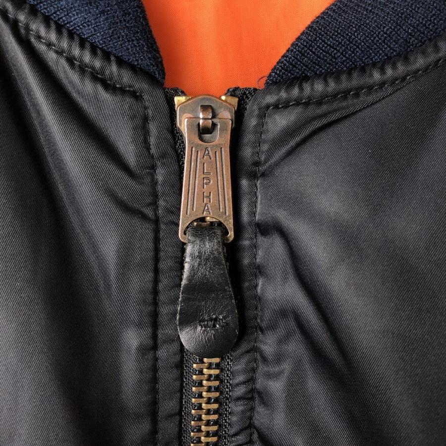 古着 ~90年代 民間品 アルファ ALPHA MA-1タイプ 中綿入り ミリタリー