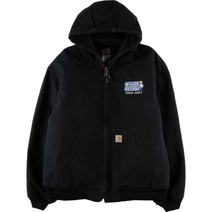 【US古着】Carhartt フード付きジャケット サイズM 大きいサイズ メンズ Carhartt (カーハート) フード フルジップ