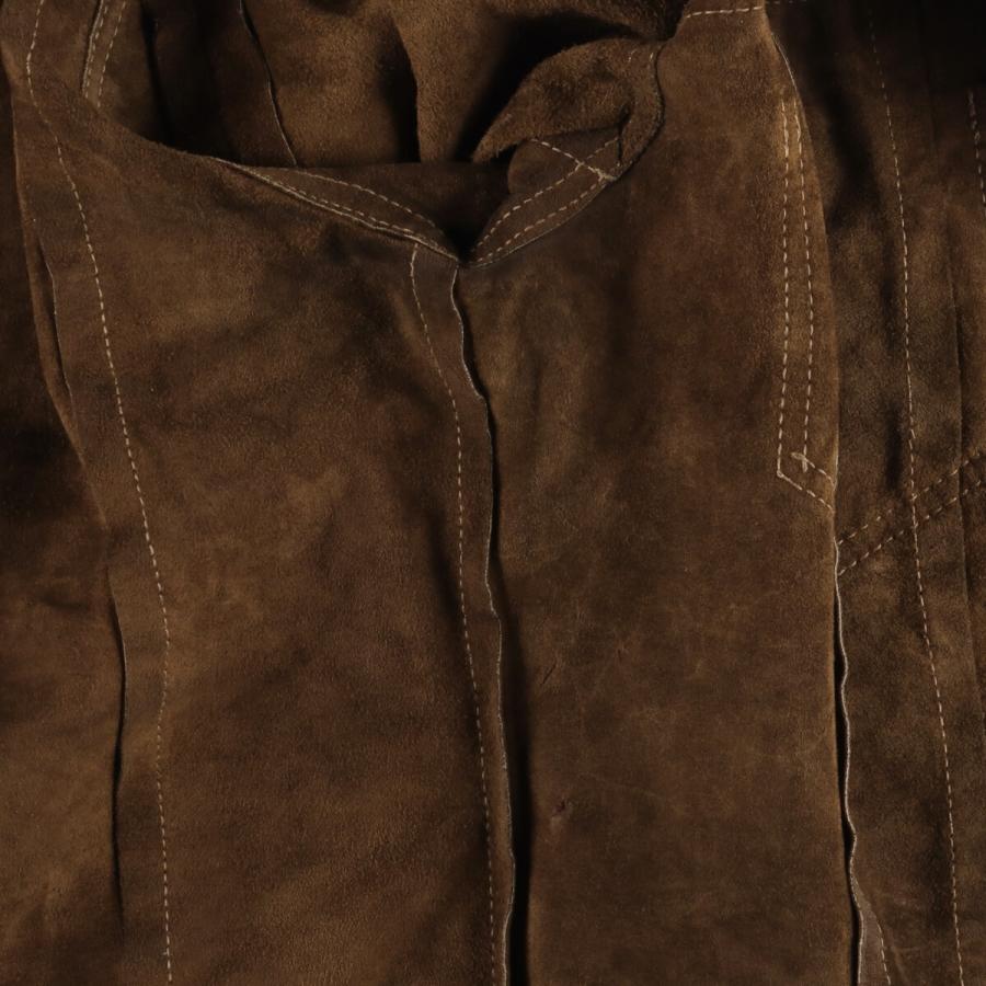 古着 ELTORO BRAVO スエードレザージャケット メンズM相当 /eaa562121