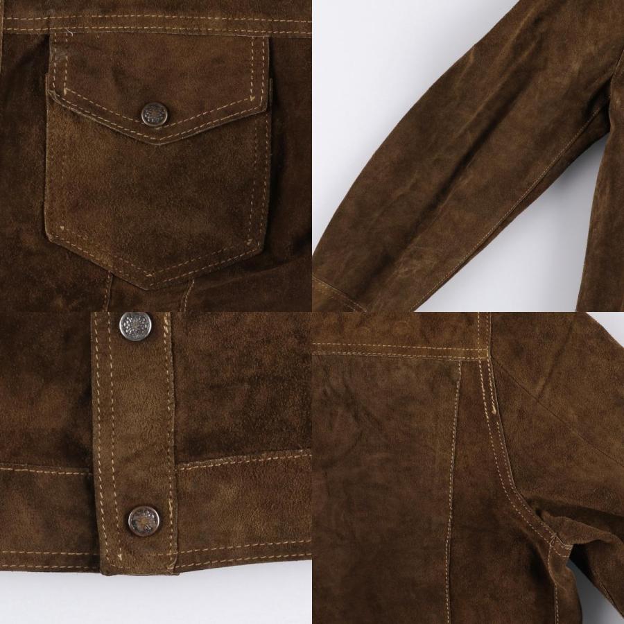 その他ブランド / ELTORO BRAVO/レザージャケット・ブルゾン/--/スウェード/NVY 古着 ELTORO BRAVO スエードレザージャケット メンズM相当 /eaa562121