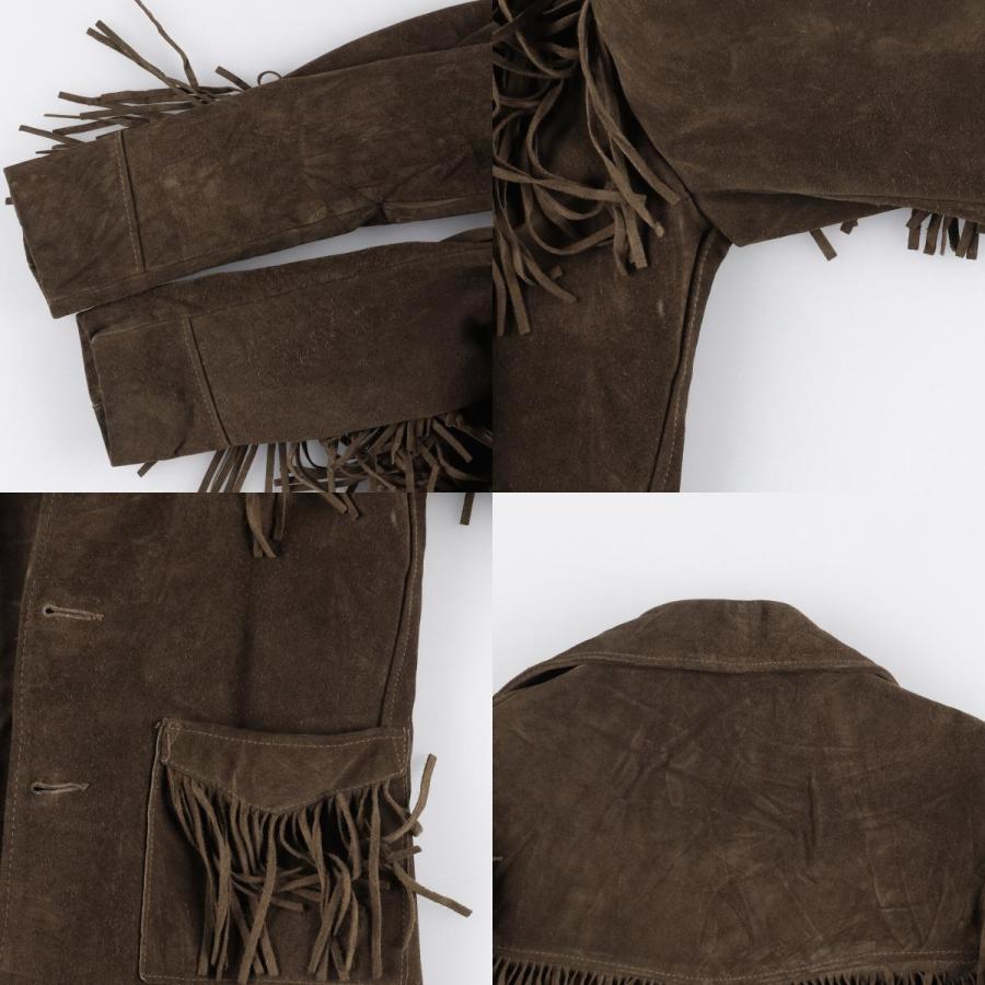 Schott N.Y.C（ショット） 古着 70年代 SCHOTT フリンジ スエード