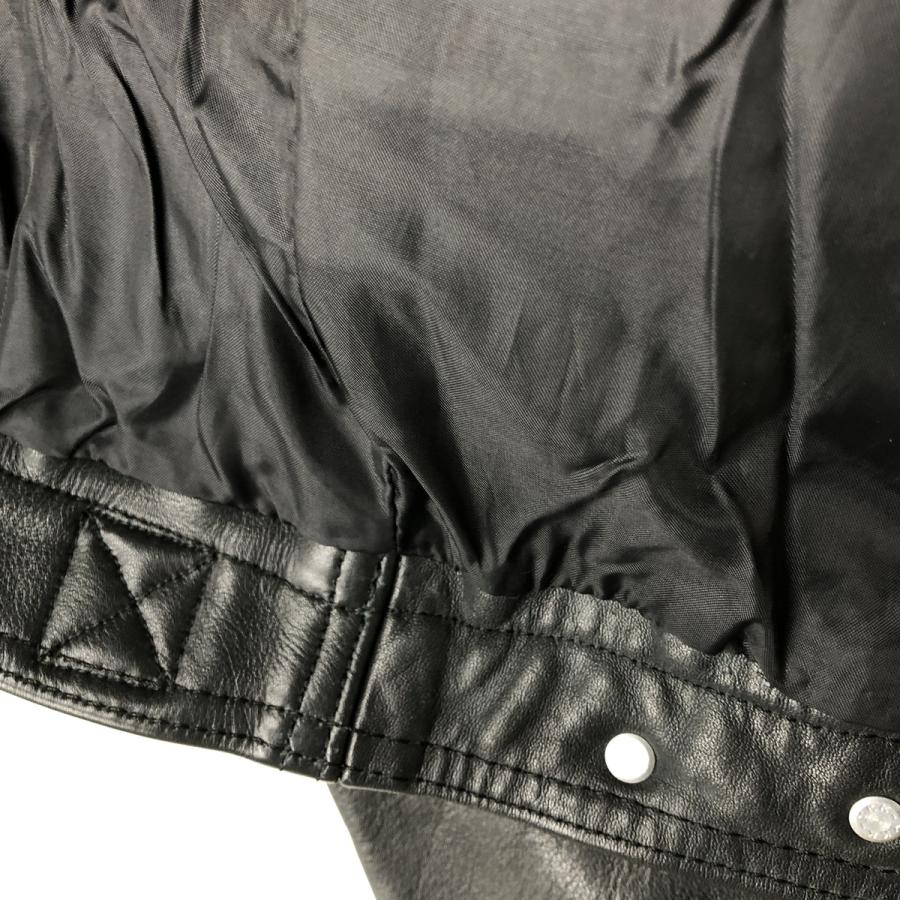古着 Louis トラッカージャケット レザージャケット メンズL相当