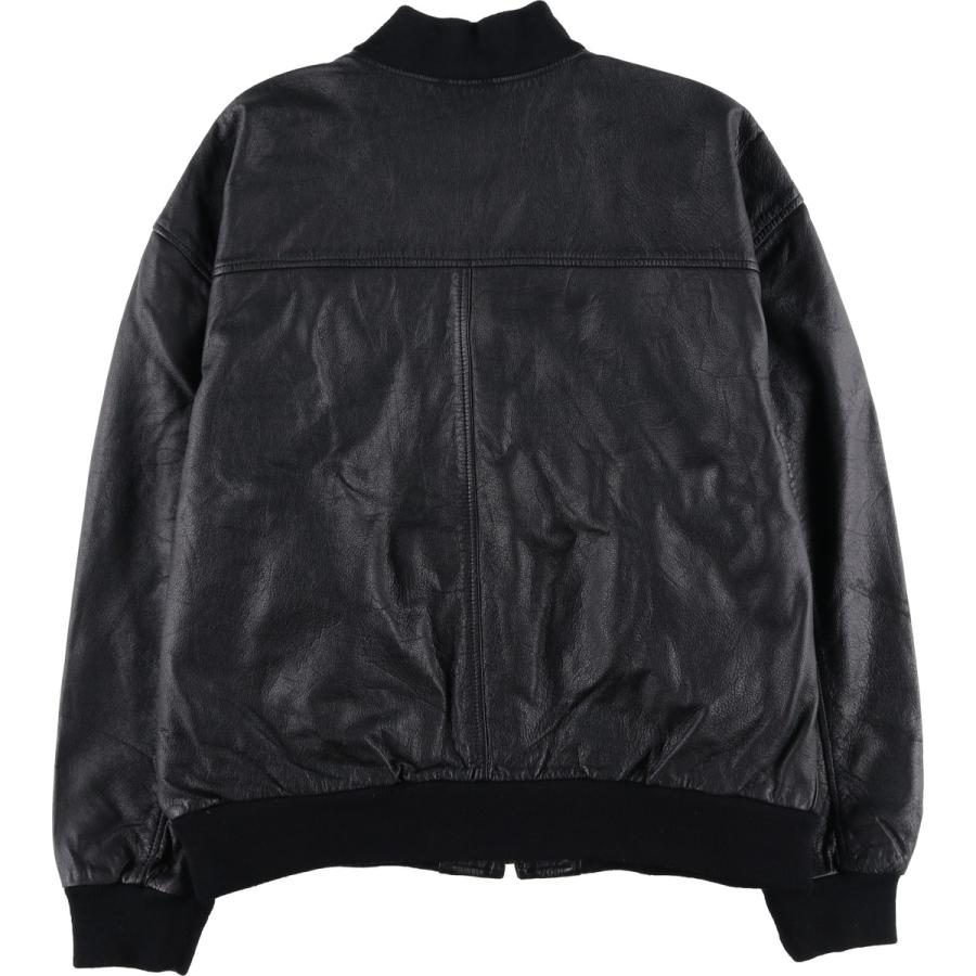 古着 90~00年代 ゴールデンベアー GOLDEN BEAR レザーブルゾン USA製