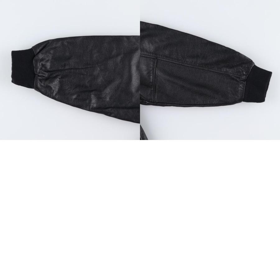 古着 90~00年代 ゴールデンベアー GOLDEN BEAR レザーブルゾン USA製