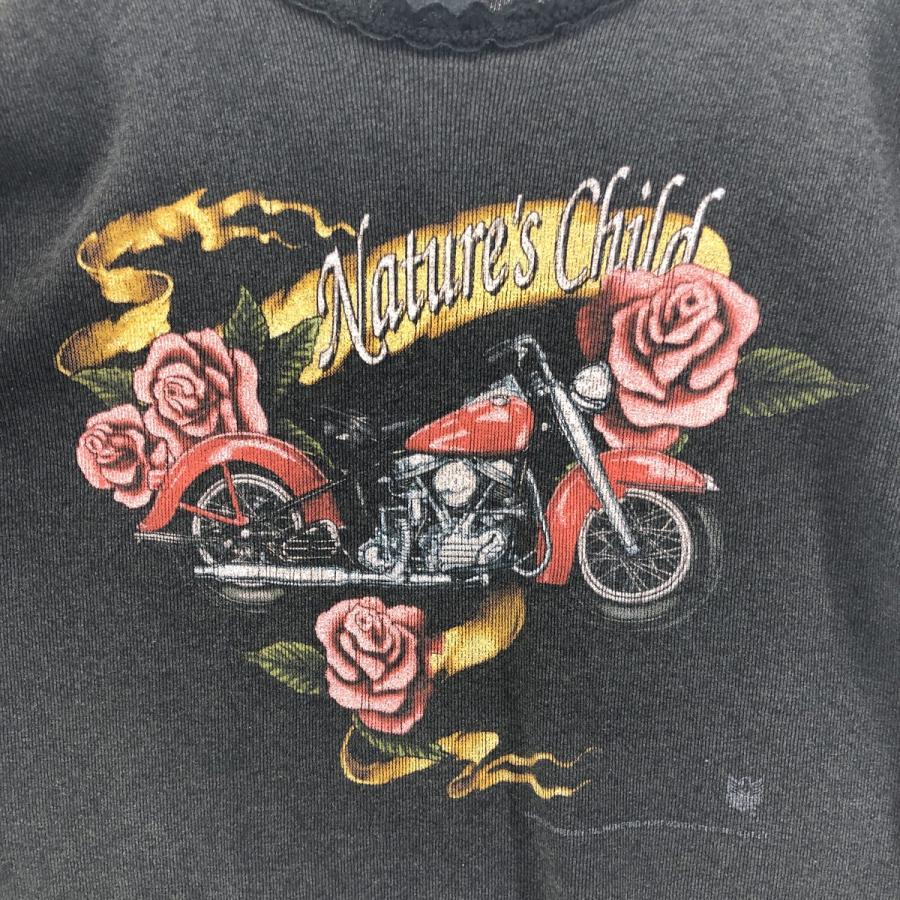 Harley Davidson - 古着 90年代 ハーレーダビッドソン Harley-Davidson 3D EMBLEM クロップド丈 タンクトップ レディースS相当 ヴィンテージ /eaa562348 古着 90年代 ハーレーダビッドソン Harley-Davidson 3D EMBLEM タンク