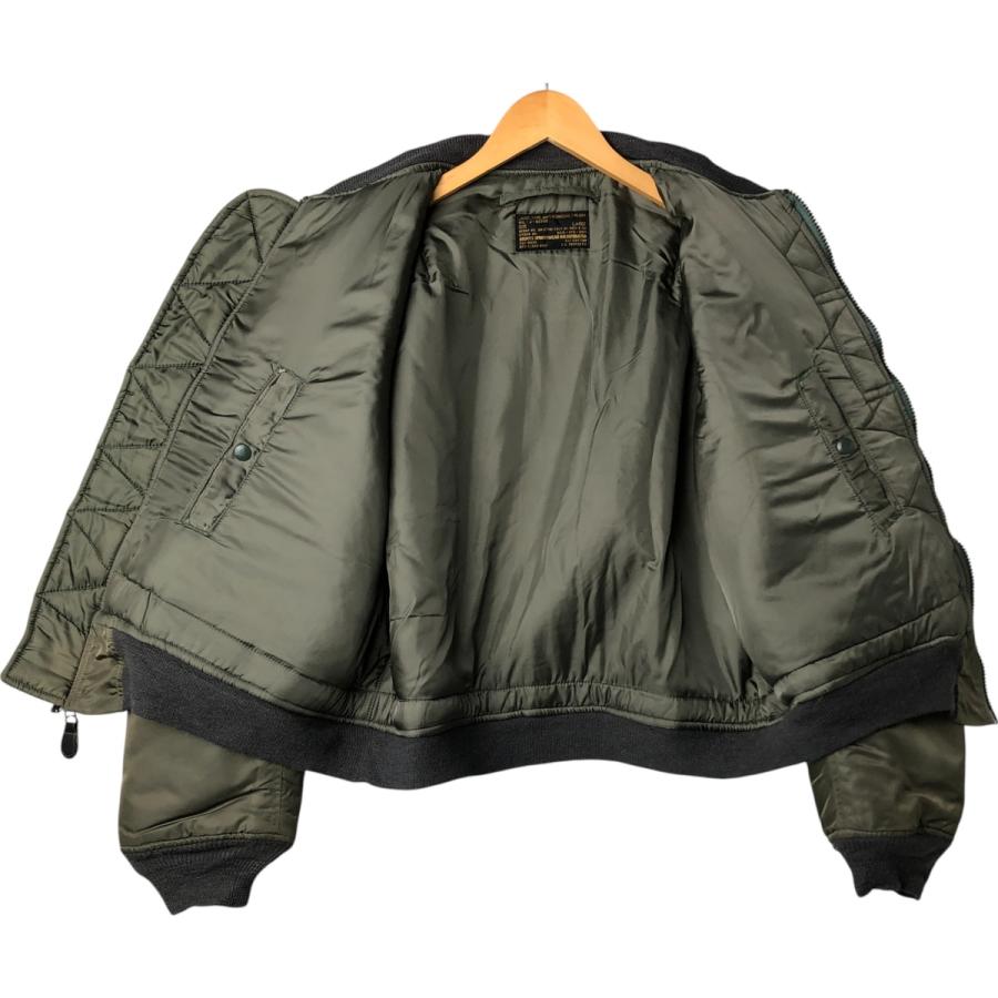 古着 民間品 BRENTS MA-1タイプ ミリタリー フライトジャケット メンズ