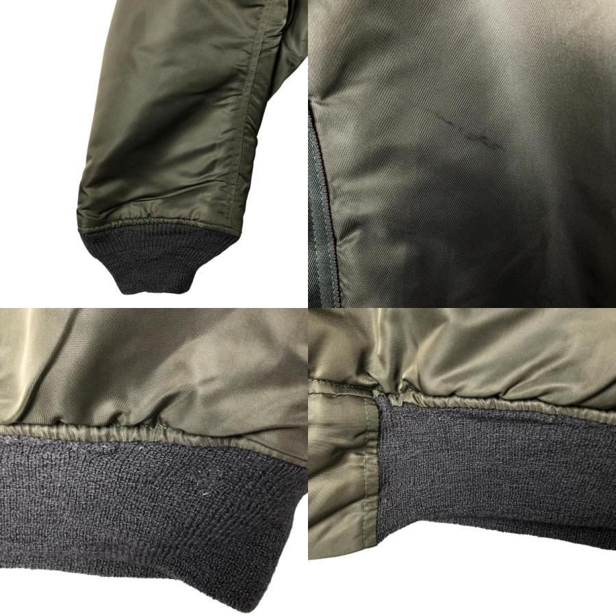 古着 民間品 BRENTS MA-1タイプ ミリタリー フライトジャケット メンズ