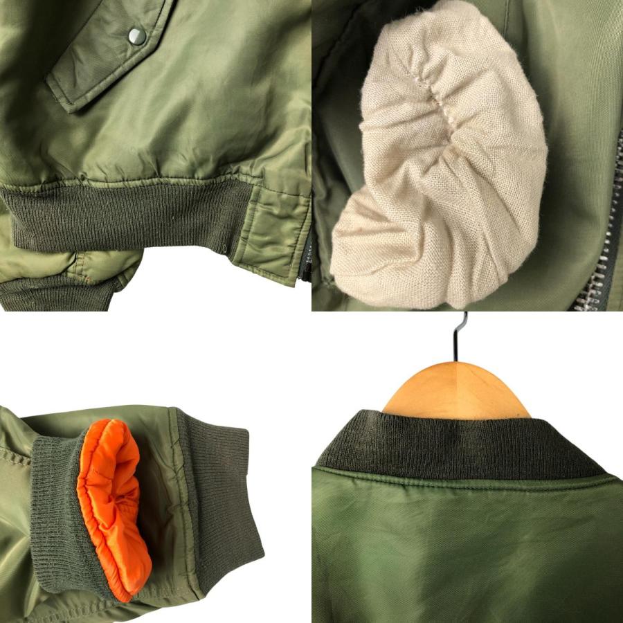 古着 民間品 PRESTIGE APPAREL MFG MA-1タイプ 中綿入り ミリタリー