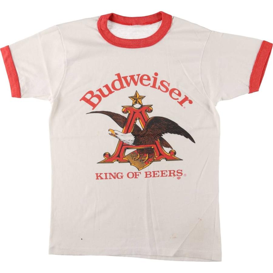 古着 BUDWEISER バドワイザー 鷲柄 イーグル柄 アドバタイジング