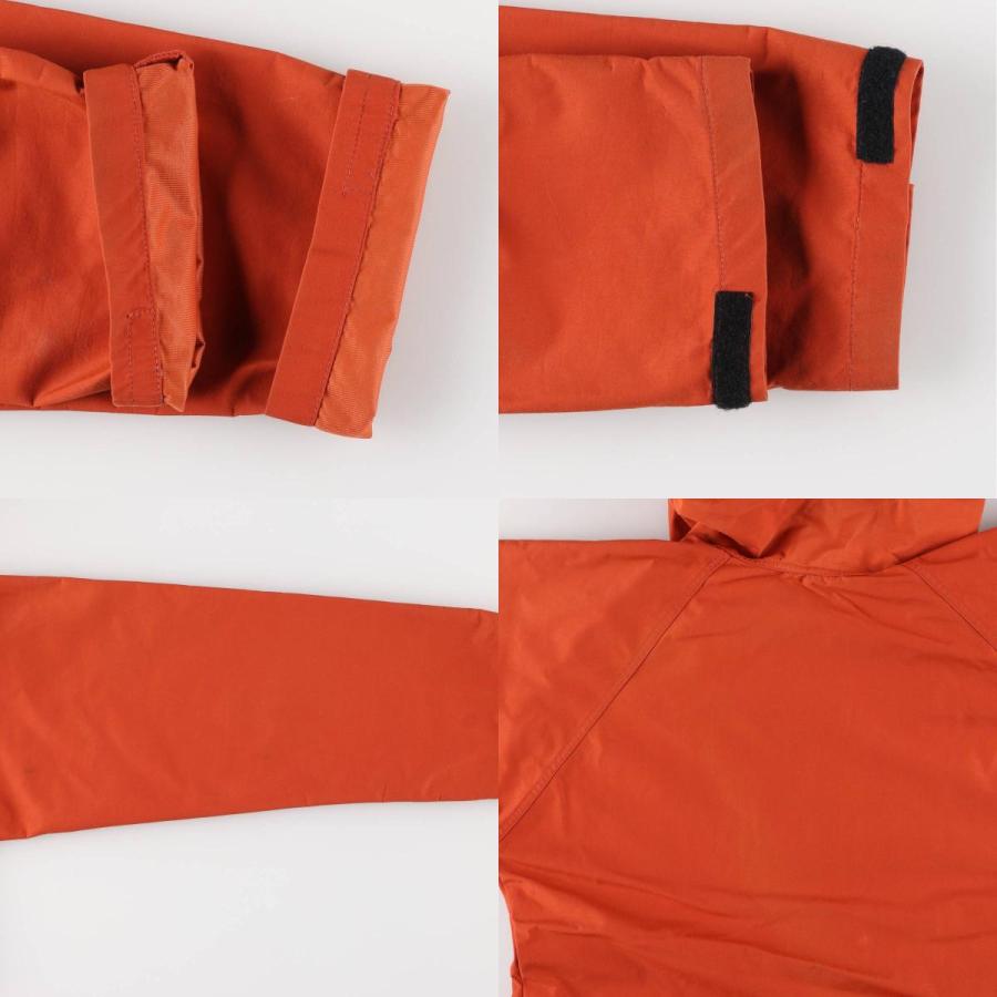 70's 茶タグ ノースフェイス オレンジ フード付き マウンテンパーカー 70's 茶タグ ノースフェイス オレンジ フード付き マウンテン