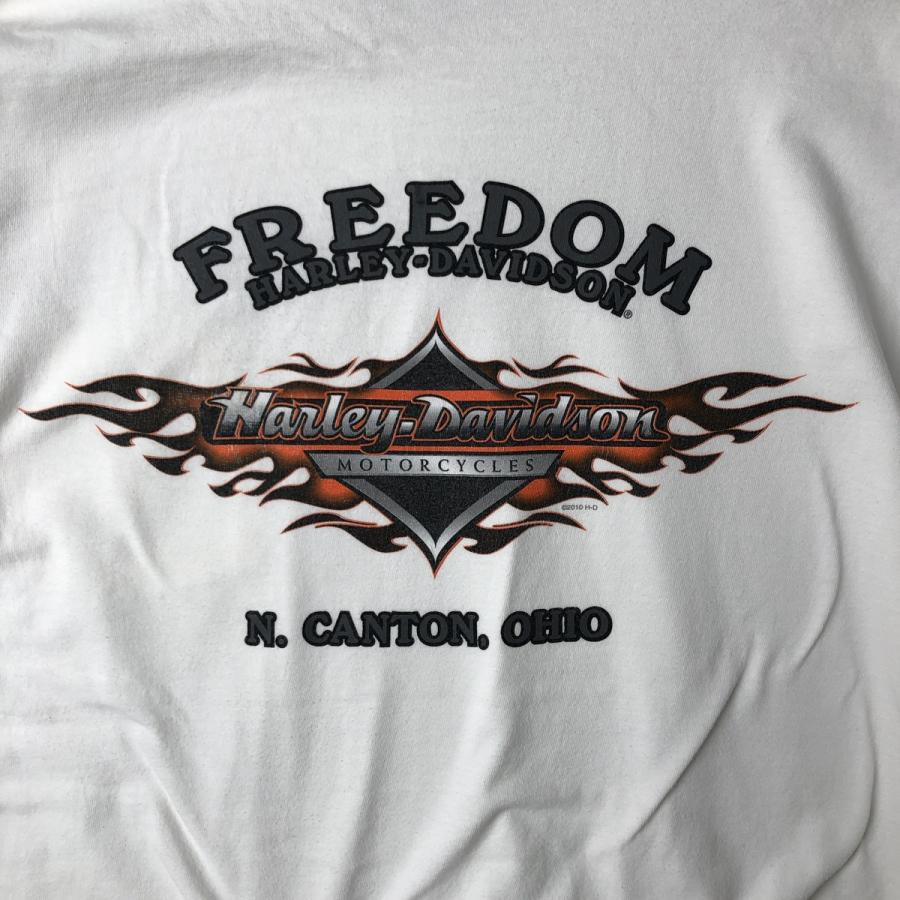 古着 ハーレーダビッドソン Harley-Davidson ファイヤーパターン