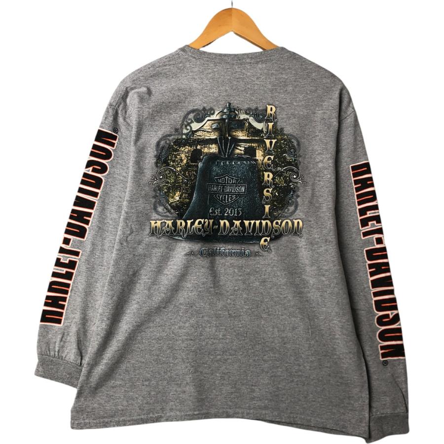古着 ハーレーダビッドソン Harley-Davidson ロングTシャツ ロンT