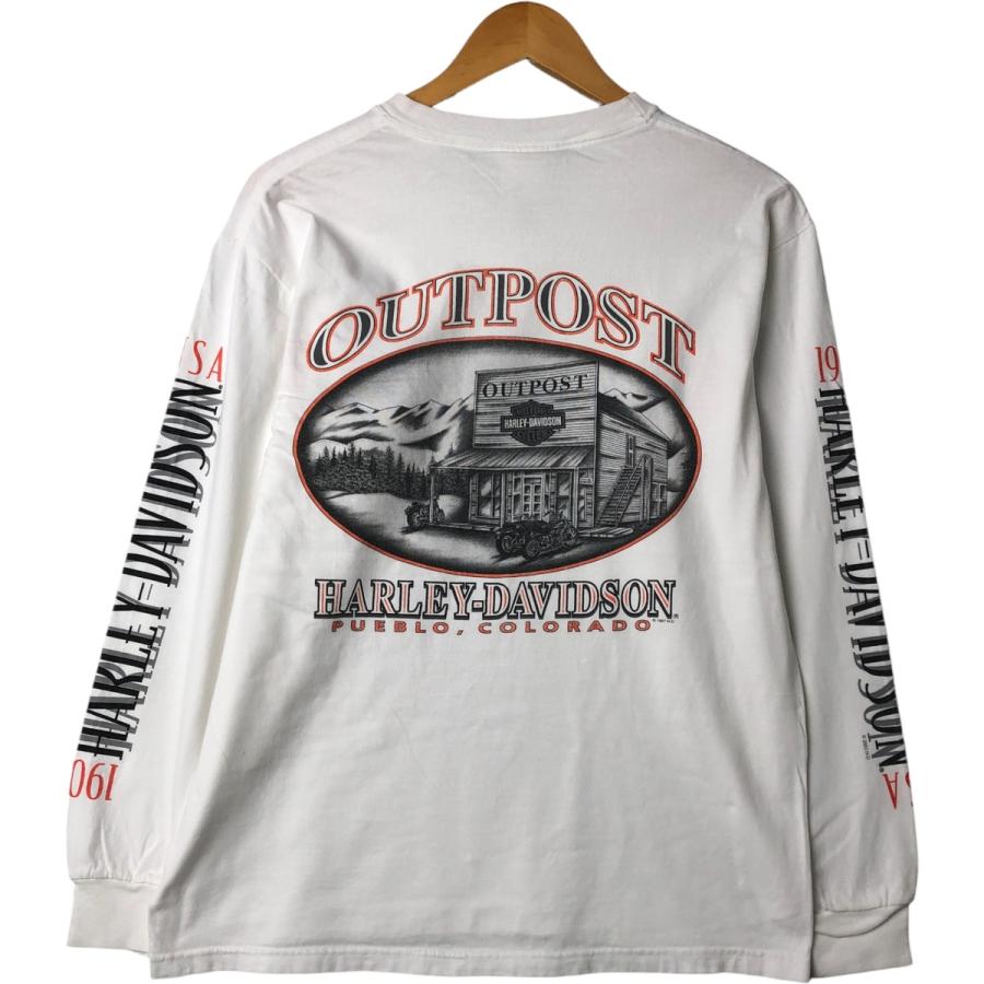 希少 HARLEY DAVIDSON ロンT ハーレーダビッドソン NY 希少 HARLEY DAVIDSON ロンT ハーレーダビッドソン NYC - メルカリ
