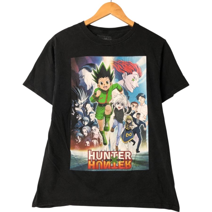 古着 HUNTER ハンターハンター アニメ キャラクタープリントTシャツ