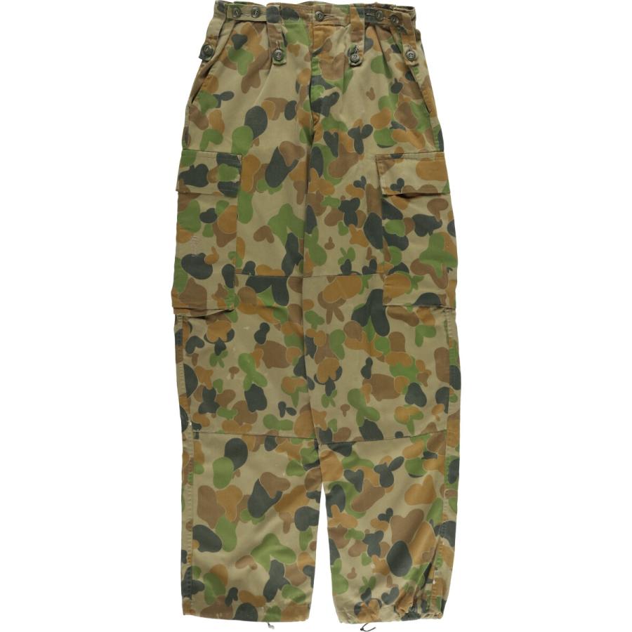 (古着)90s ワイド　カモ柄カーゴパンツ　迷彩　vintage 古着 米軍 迷彩柄 デジタルカモ ダブルニー ミリタリー カーゴ
