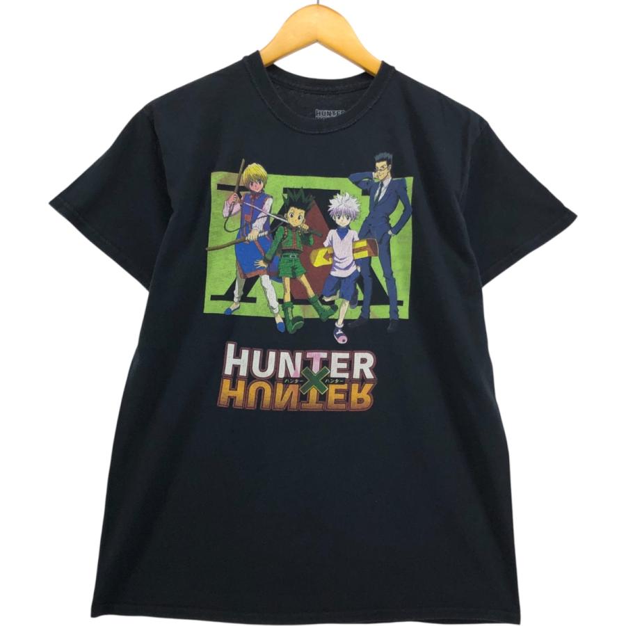 古着 HUNTER×HUNTER ハンターハンター アニメ キャラクタープリントT