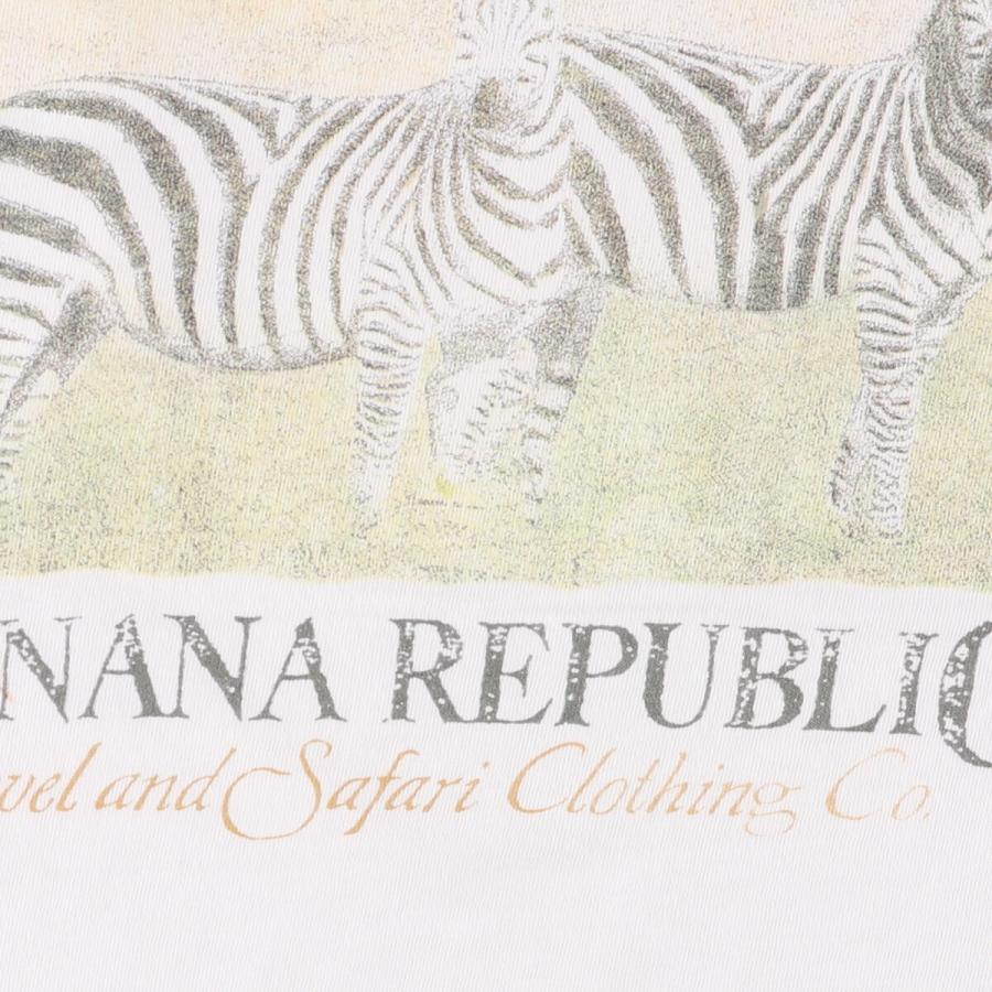 BANANA REPUBLIC（バナナリパブリック） 古着 90年代 アニマル柄 半袖