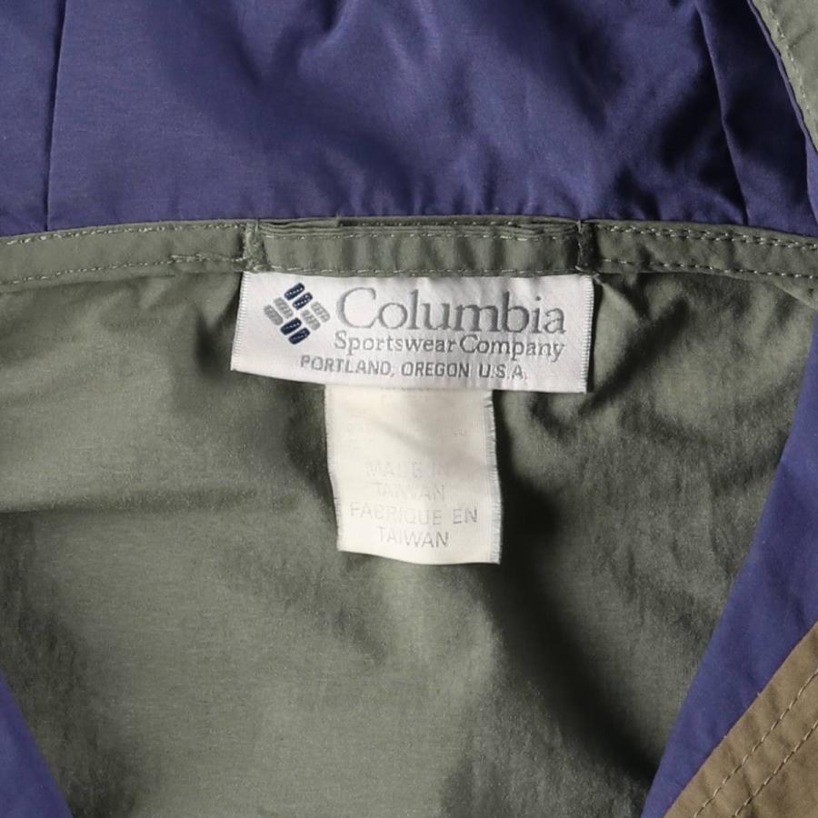 【超レア】90s コロンビア Columbia 白タグ アノラックパーカー L Columbia（コロンビア） 古着 90年代 白タグ アノラックパーカー