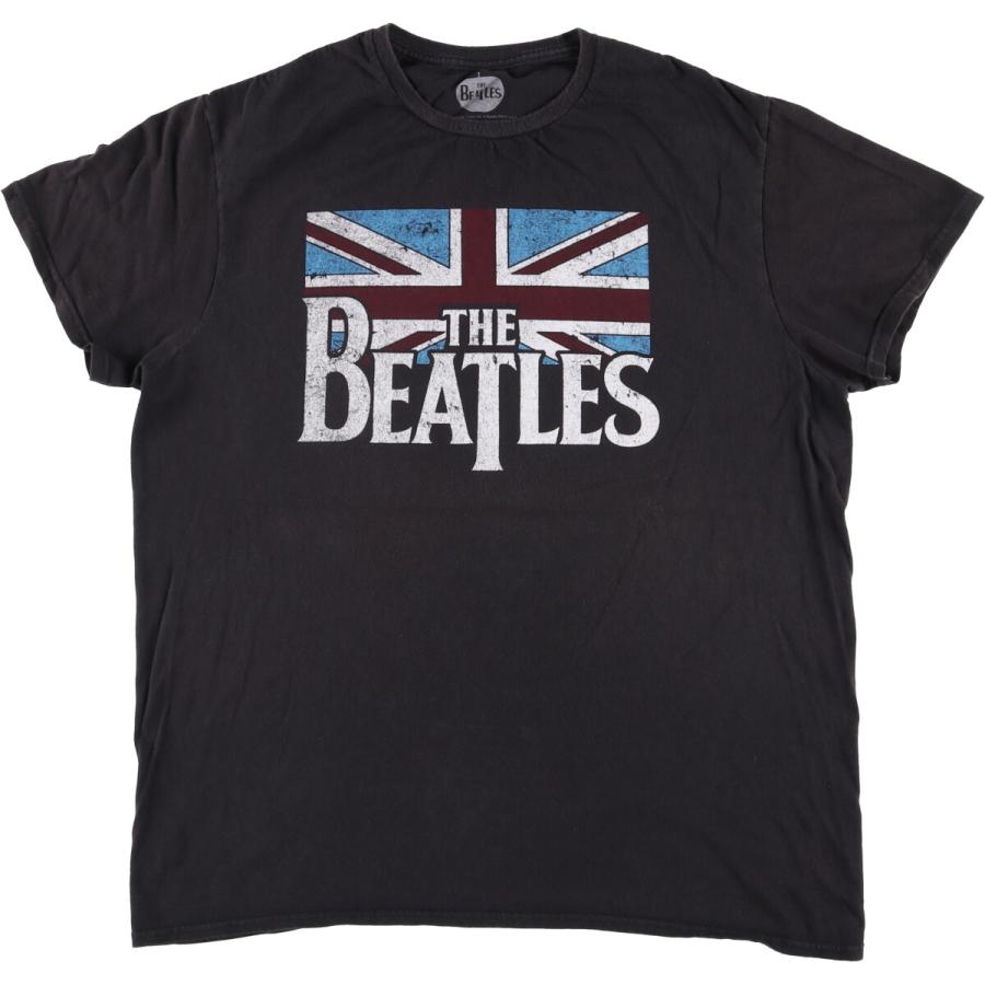 古着 THE BEATLES ビートルズ バンドTシャツ バンT メンズL相当