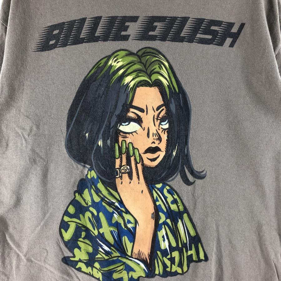 古着 BILLIE EILISH ビリーアイリッシュ バンドTシャツ バンT メンズL