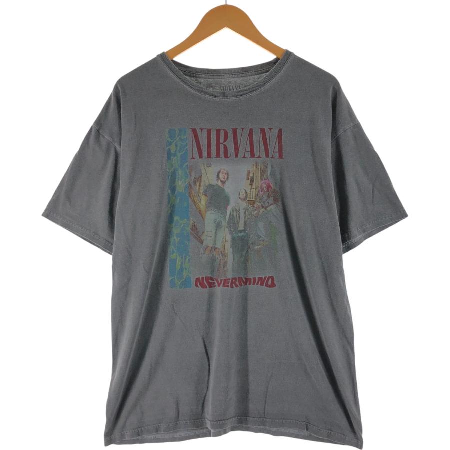 古着 NIRVANA ニルヴァーナ バンドTシャツ バンT メンズXL相当  