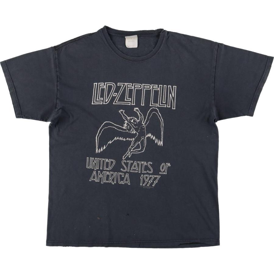 アメリカ製Led Zeppelin Tシャツ　ヘインズ Hanes 古着 ヘインズ Led Zeppelin レッド ツェッペリン バンドT