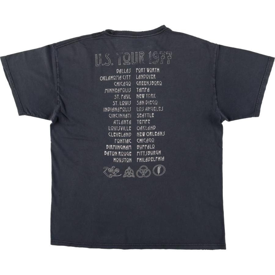 00s Hanes LED ZEPPELIN バンドTシャツ　黒　M Hanes 古着 ヘインズ Led Zeppelin レッド ツェッペリン バンドT