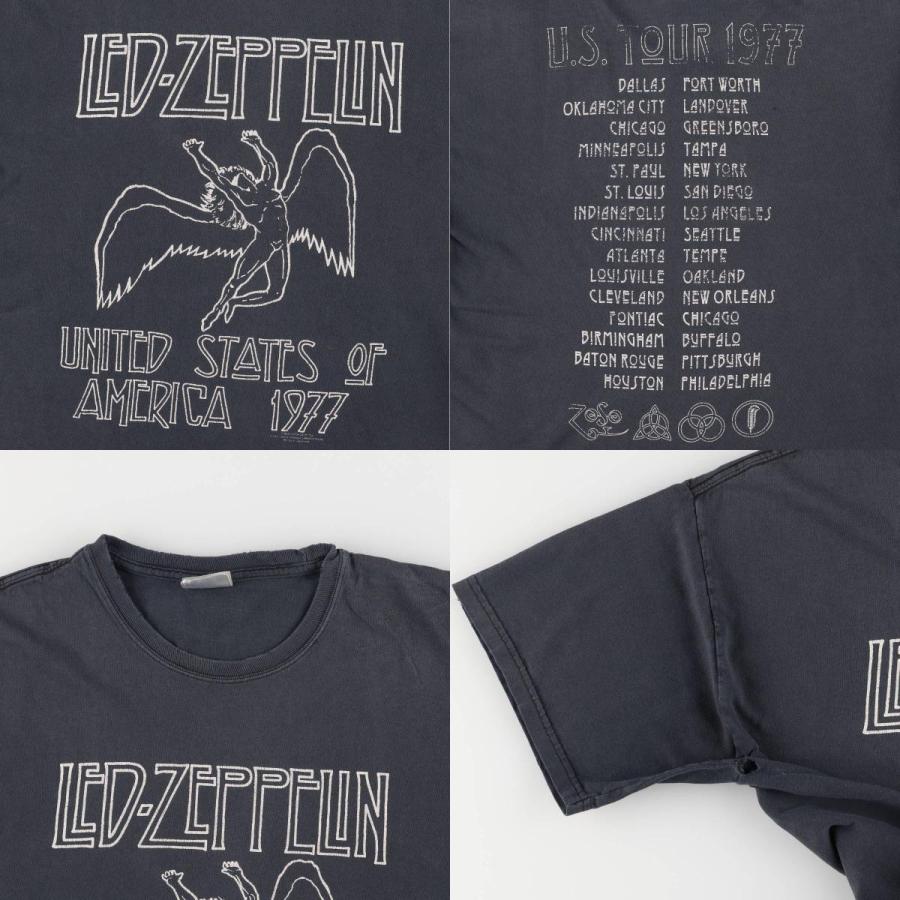 00s Hanes LED ZEPPELIN バンドTシャツ　黒　M 00s~ LED ZEPPELIN レッドツェッペリン バンドTシャツ バンT