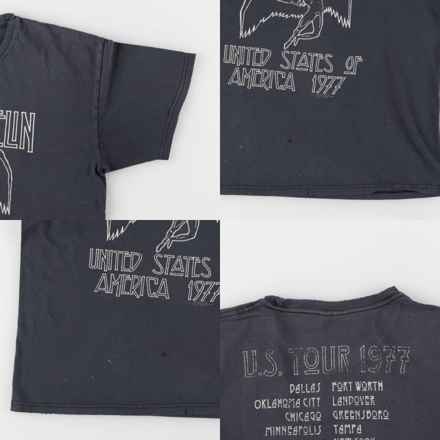 00s Hanes LED ZEPPELIN バンドTシャツ　黒　M Hanes 古着 ヘインズ Led Zeppelin レッド ツェッペリン バンドT