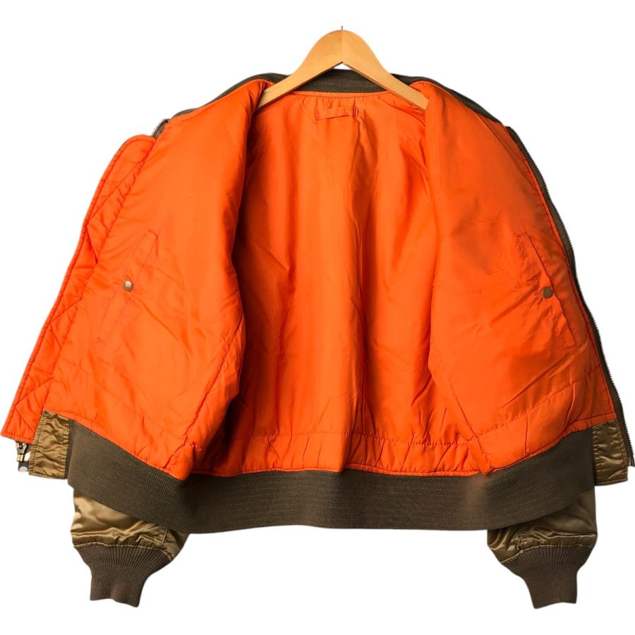 古着 90年代 民間品 コリンス CORINTH MA-1タイプ 中綿入り ミリタリー
