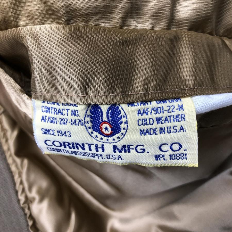 古着 90年代 民間品 コリンス CORINTH MA-1タイプ 中綿入り ミリタリー