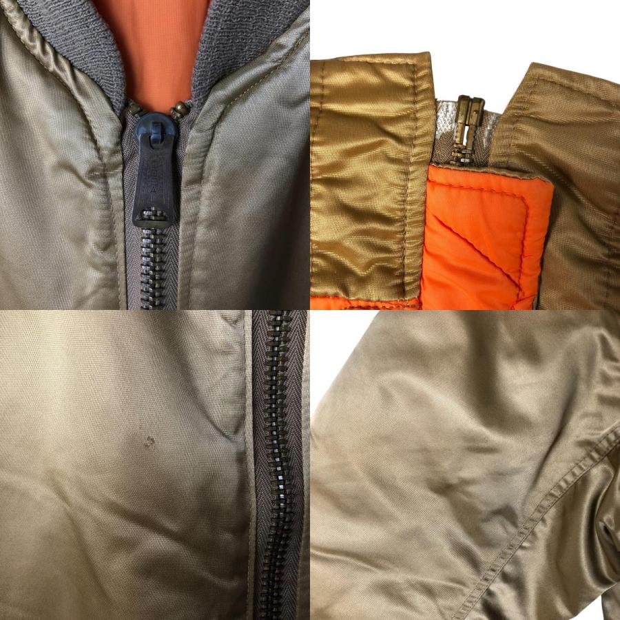 古着 90年代 民間品 コリンス CORINTH MA-1タイプ 中綿入り ミリタリー