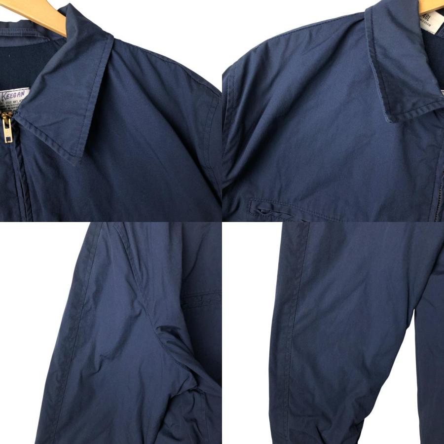 古着 80年代 米軍実品 U.S.NAVY JACKET UTILITY MAN'S BLUE ミリタリー