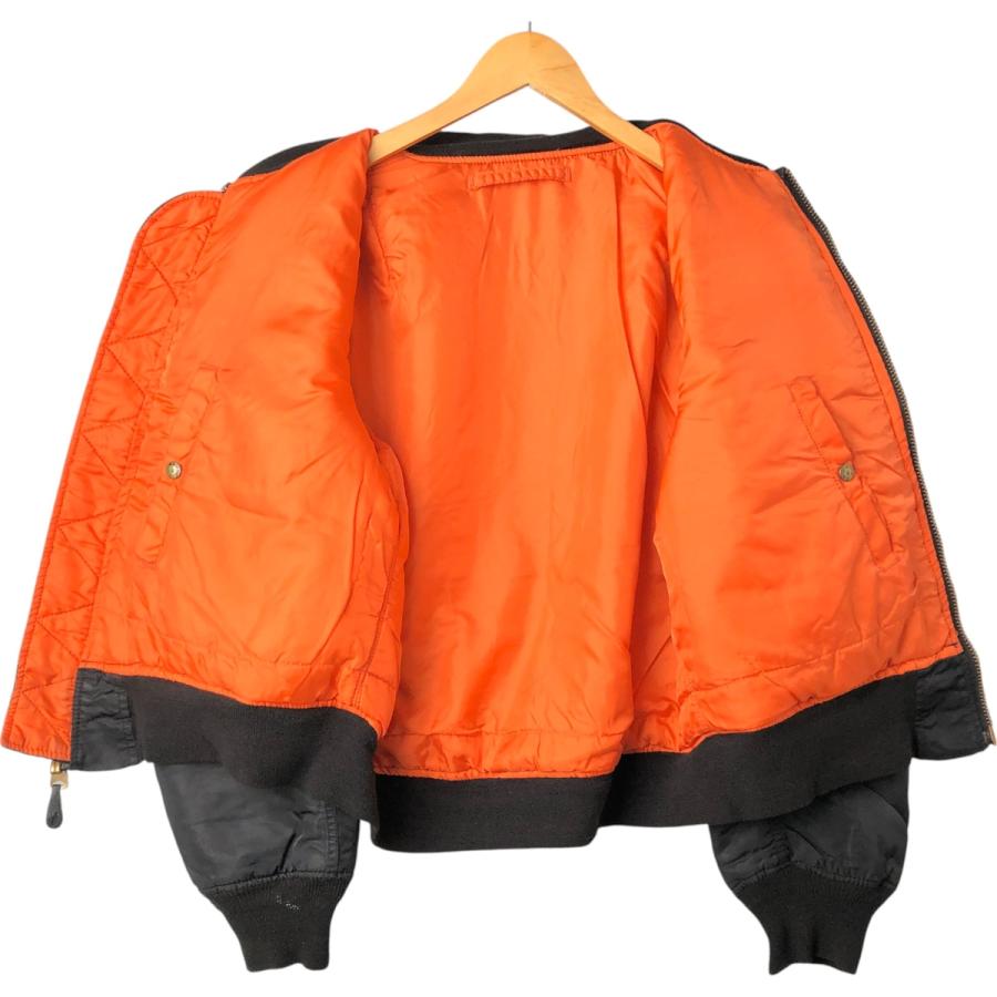 古着 90年代 民間品 アルファ ALPHA MA-1タイプ 中綿入り ミリタリー