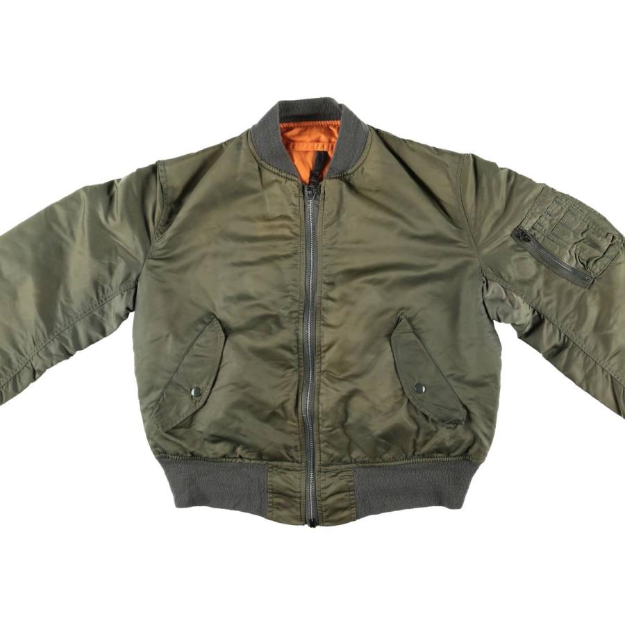 古着 90年代 民間品 アルファ ALPHA MA-1タイプ ミリタリー フライト