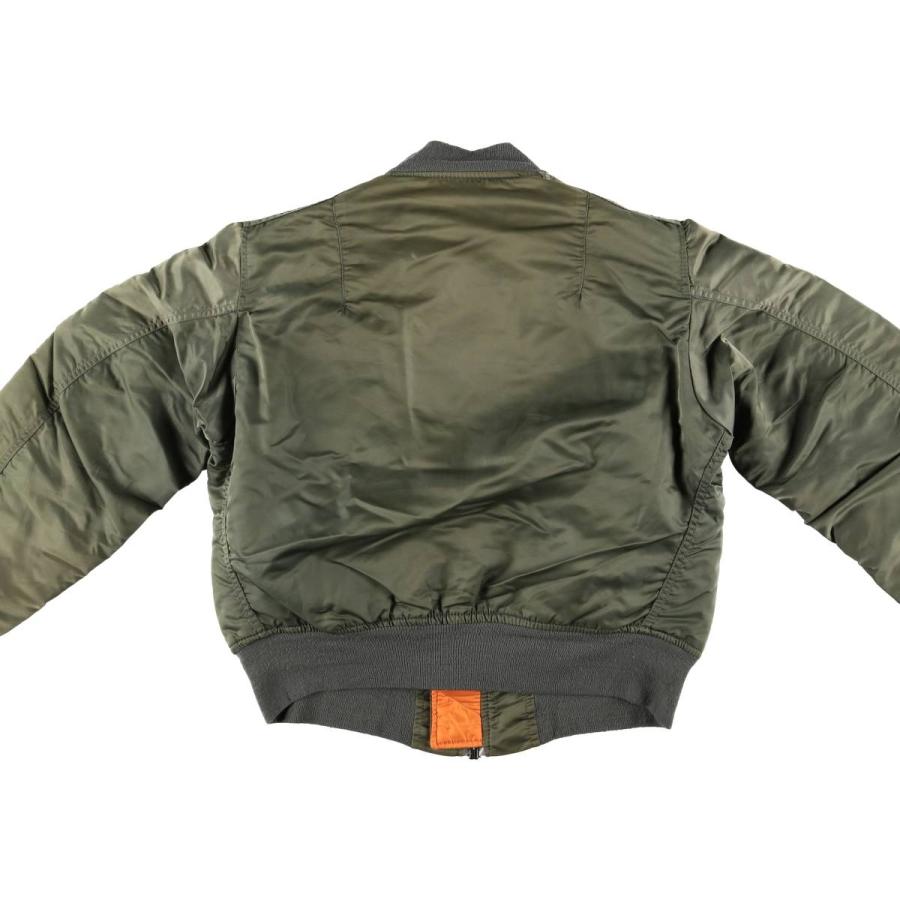 古着 90年代 民間品 アルファ ALPHA MA-1タイプ ミリタリー フライト