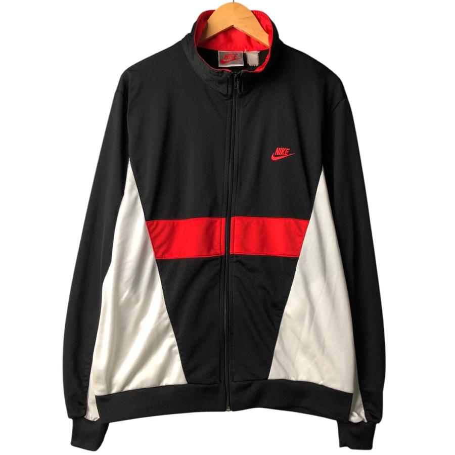 NIKE ナイキ トラックジャケット ジャージ 日本製 XL NIKE 【古着】NIKE（ナイキ） トラックジャケット ジャージ 黒