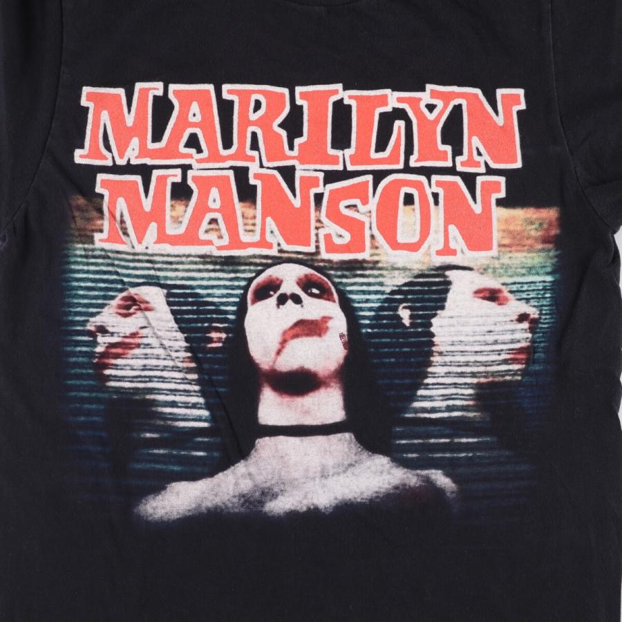 古着 MARILYN MANSON マリリンマンソン バンドTシャツ バンT メンズS