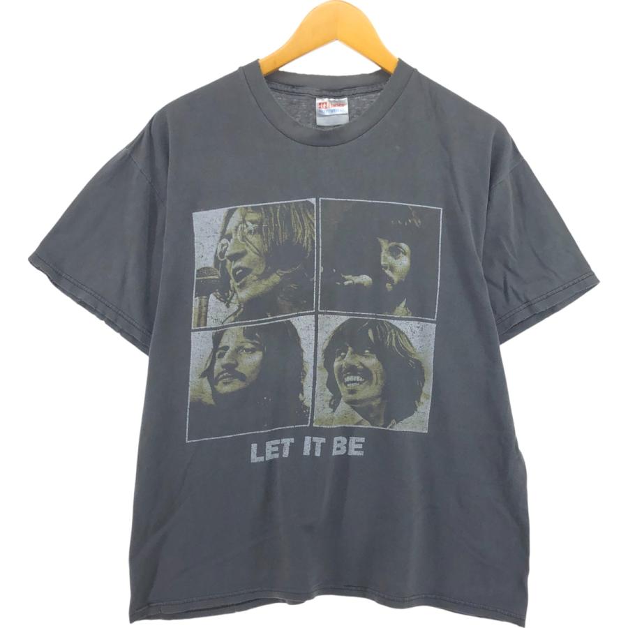 90s Hanesヘインズ Beatles ビートルズ バンドT 古着 90年代 ヘインズ Hanes THE BEATLES ビートルズ 大判