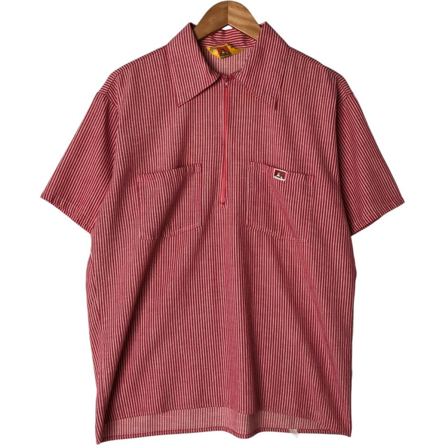 BEN DAVIS 古着 70~80年代 ベンデイビス ストライプ柄 ハーフ