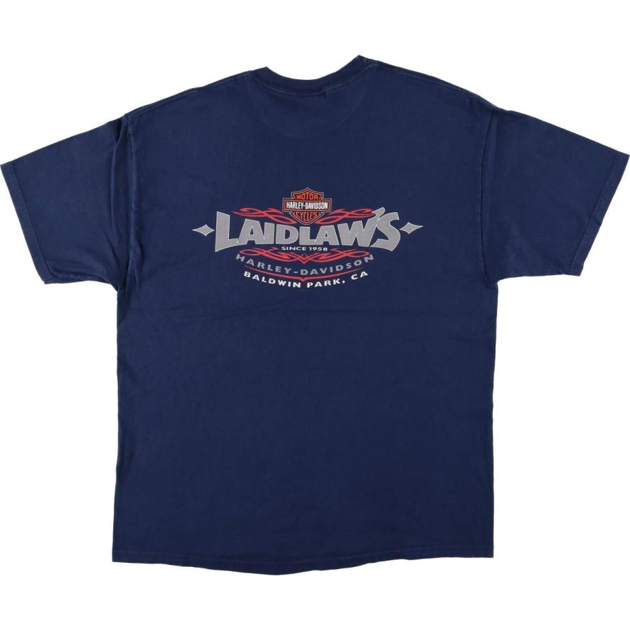 古着 00年代 ハーレーダビッドソン Harley-Davidson モーターサイクル  