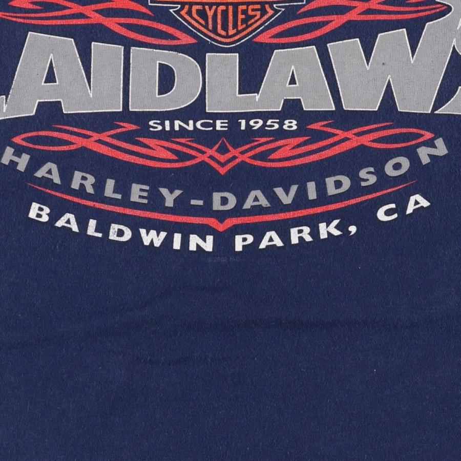古着 00年代 ハーレーダビッドソン Harley-Davidson モーターサイクル  